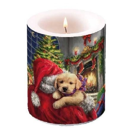 Ambiente Puppy At Fire papírszalvéta 25x25cm - 20db-os
