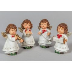 Zenélő angyal figurák - 7 cm 