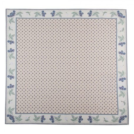 Clayre & Eef - Blueberrie - Asztalterítő - 100x100 cm, 130x180 cm, 150x150 cm, 150x250 cm