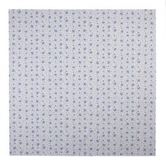 Clayre & Eef - Blue Rose - Asztalterítő - 100x100 cm 