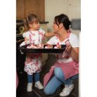 Clayre & Eef - Cherry Cupcakes 1. - Kötény - 70x85 cm