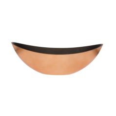   Csónak alakú kaspó - Bronz - 39x12x13 cm,  55x13,5x17,5 cm