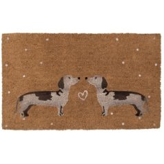 Clayre & Eef - Lábtörlő Tacskó - 75x45 cm