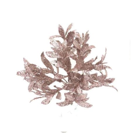 Buxus pick, glitteres, mályva, 10 ágú - 20 cm 