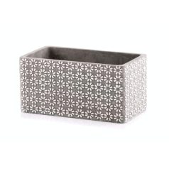 Beton kaspó Etno 2 - 27x14x13 cm 