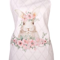 Clayre & Eef - Flower Easter Bunny kötény - 70x85 cm 