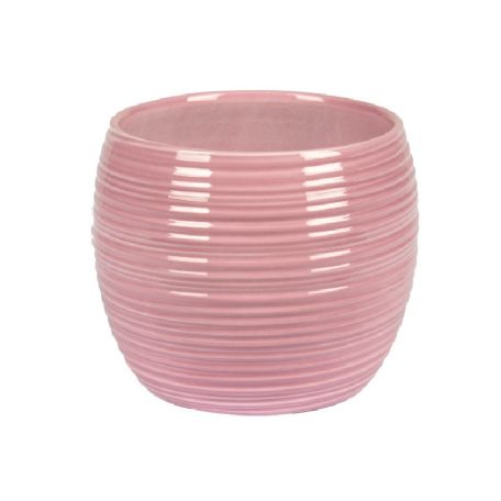 Ivy kerámia kaspó - Antik rózsaszín - 13 cm, 15 cm, 17 cm 