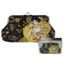 Műbőr pénztárca - Klimt: Adele Bloch - 20x10x1cm 
