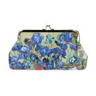 Műbőr pénztárca - Van Gogh:Íriszek - 20x10x1cm