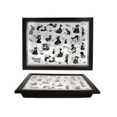 Carmani Öltálca - Fekete macskás - 30,5x40,5 cm 