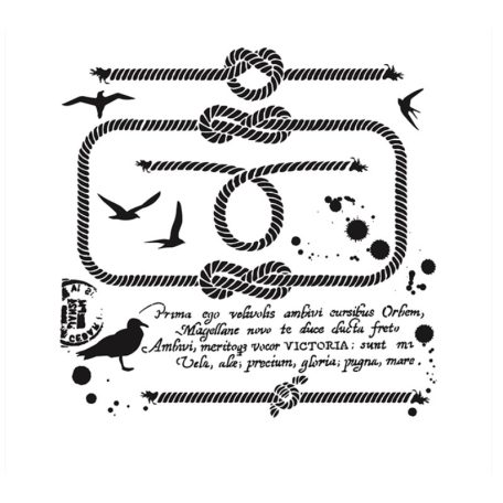 Cadence stencil - 25x25 cm - HDM-62