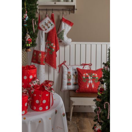 Clayre & Eef - Happy Little Christmas 1. - Kötény - 70x85 cm
