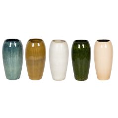 Saxon kerámia váza - 5 színben - 30x61cm