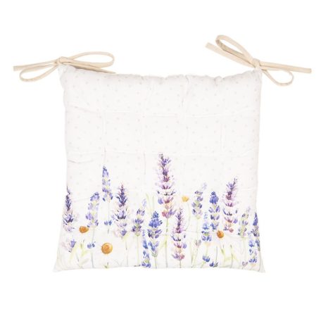 Clayre & Eef - Lavender Field - párnahuzat - 40x40 cm