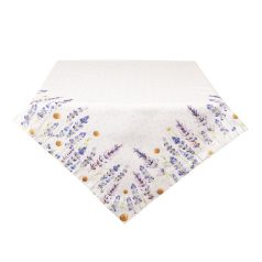   Clayre & Eef - Lavender Field - párnahuzat kötős - 40x40 cm