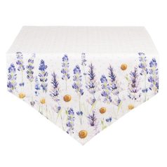 Clayre & Eef - Lavender Field - Asztalterítő - 50x160 cm