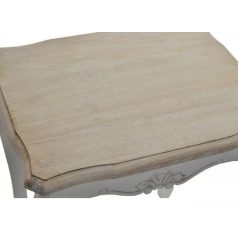   Telefonos asztal szett, 3 db-os, fa, természetes - 60x40x61 cm