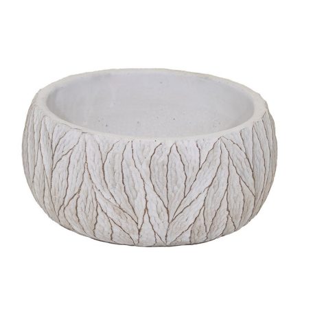 Lance kőtál - Fehér - 20,5x10,5 cm