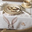 Rustic Easter Bunny - Asztalterítő - 100x100 cm, 130x180 cm,  150x250 cm 