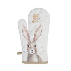   Clayre & Eef - Edényfogó kesztyű - Rustic Easter Bunny - 18x30 cm 