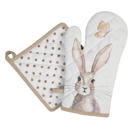 Clayre & Eef - Rustic Easter Bunny - Edényalátét - 20x20 cm 