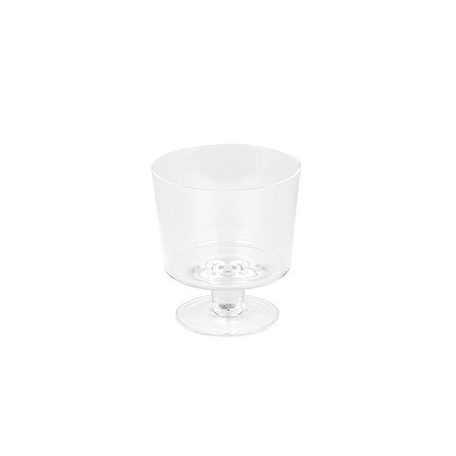 Talpas üveg henger - 11,5x11,5 cm